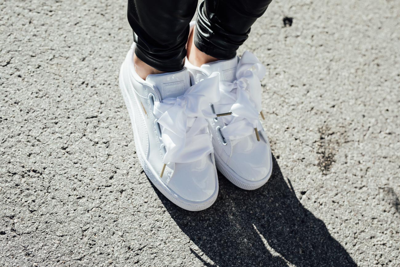 puma basket heart sneaker