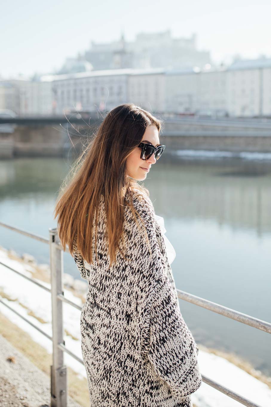 OUTFIT: Spring Trend Volant Blouse and Knit Cardigan | You rock my life