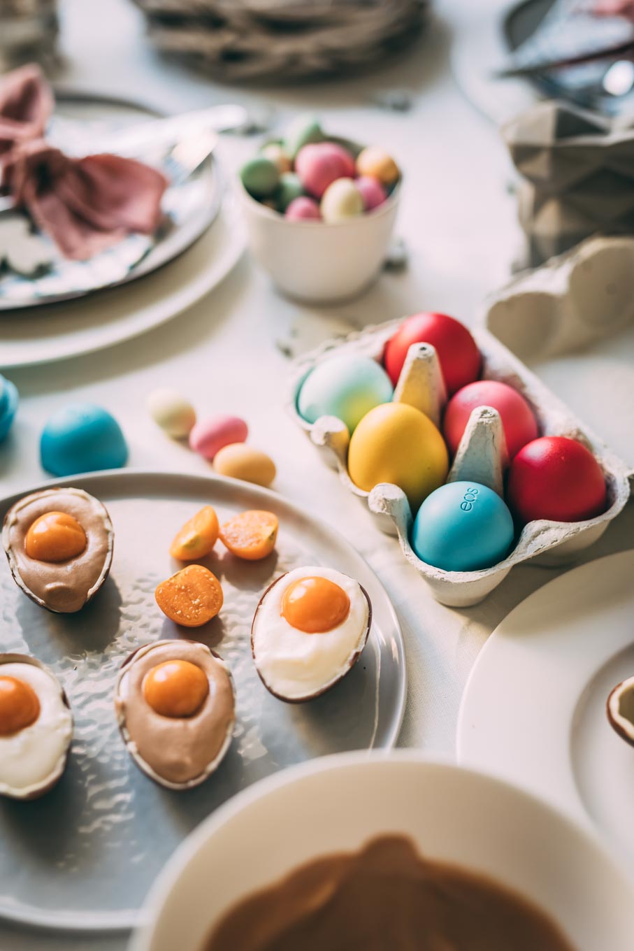 RECIPE: Homemade Mousse Au Chocolate Eggs & Easter Deco with EOS | www.yourockmylife.com