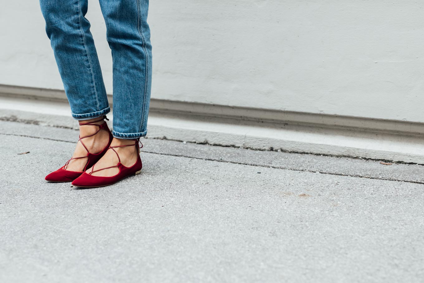 Outfit: BFF - Best Fries Forever - Aquazzura Cristy Flats | www.yourockmylife.com