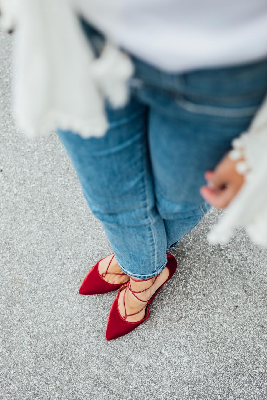 Outfit: BFF - Best Fries Forever - Aquazzura Cristy Flats | www.yourockmylife.com