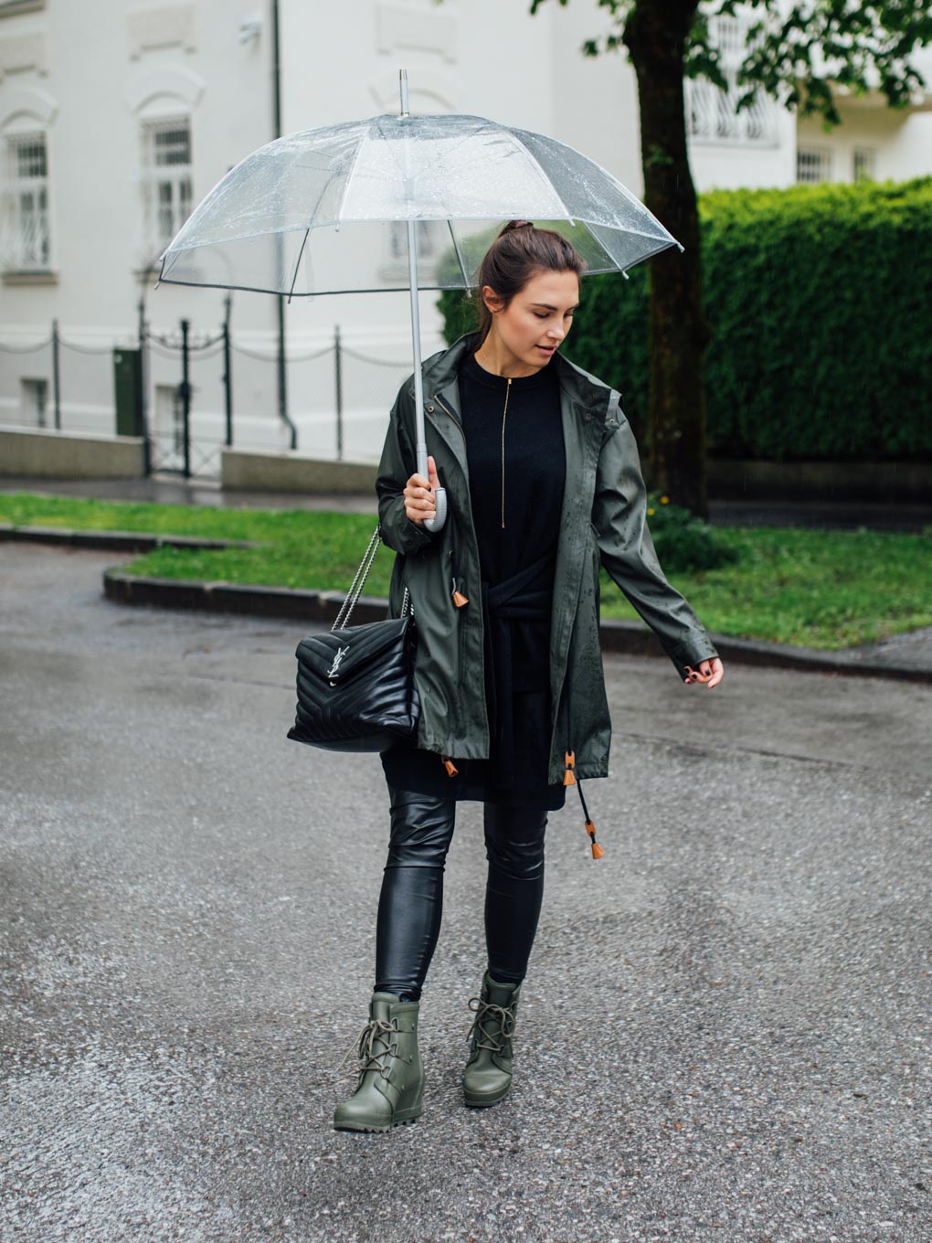 Outfit: Rainy Summer Day | Sorel Rain 