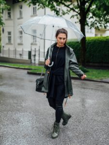 outfit rainy summer day