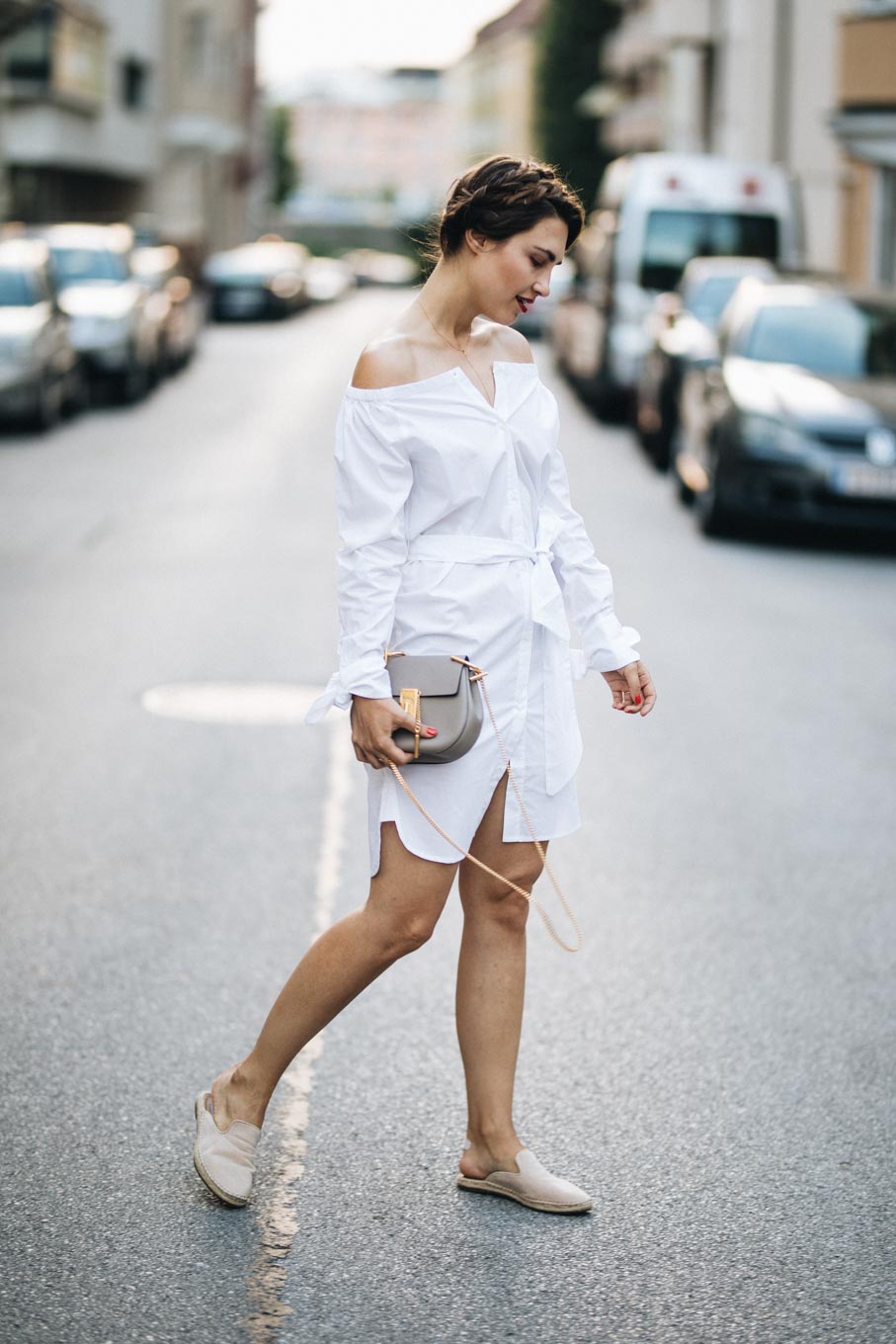 Outfit: Summer Time And The Living Is Easy | About You | White Dresses | You Rock My Life