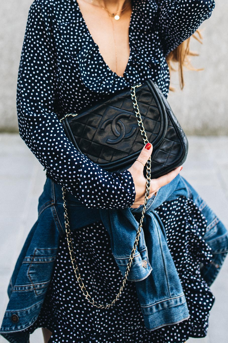 Outfit: Wrap Dress, Denim Jacket, Chloé Susanna Boots | You Rock My Life