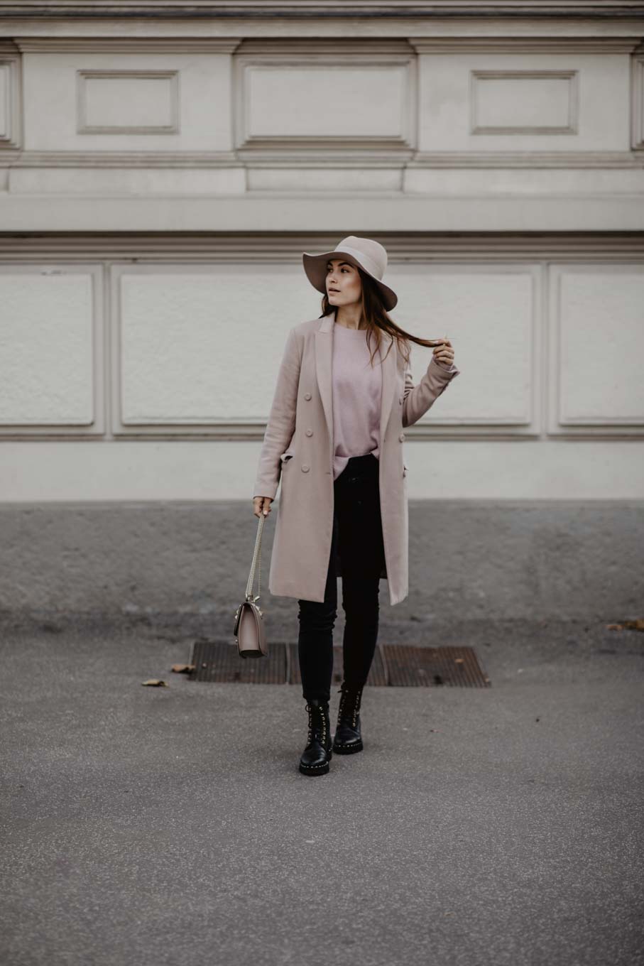 Outfit: Blush Pink In Winter | you rock my life