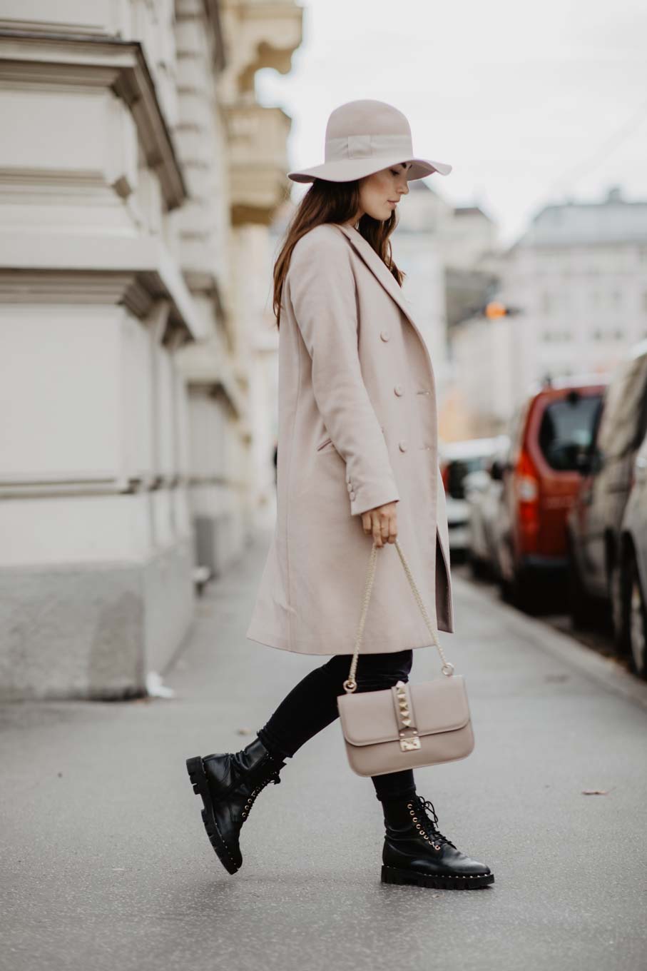 Outfit: Blush Pink In Winter | you rock my life