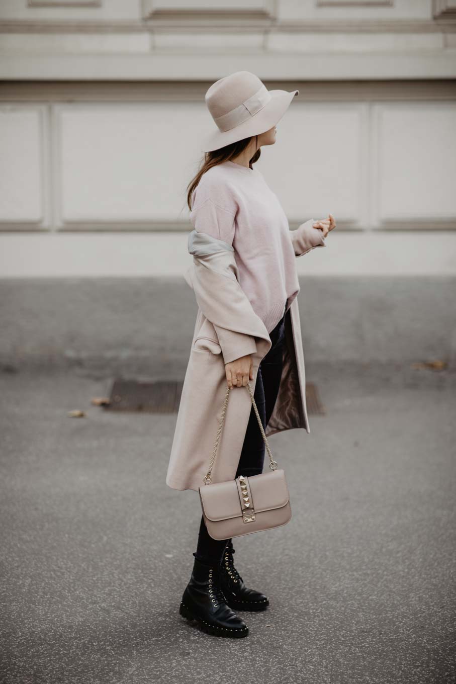 Outfit: Blush Pink In Winter | you rock my life