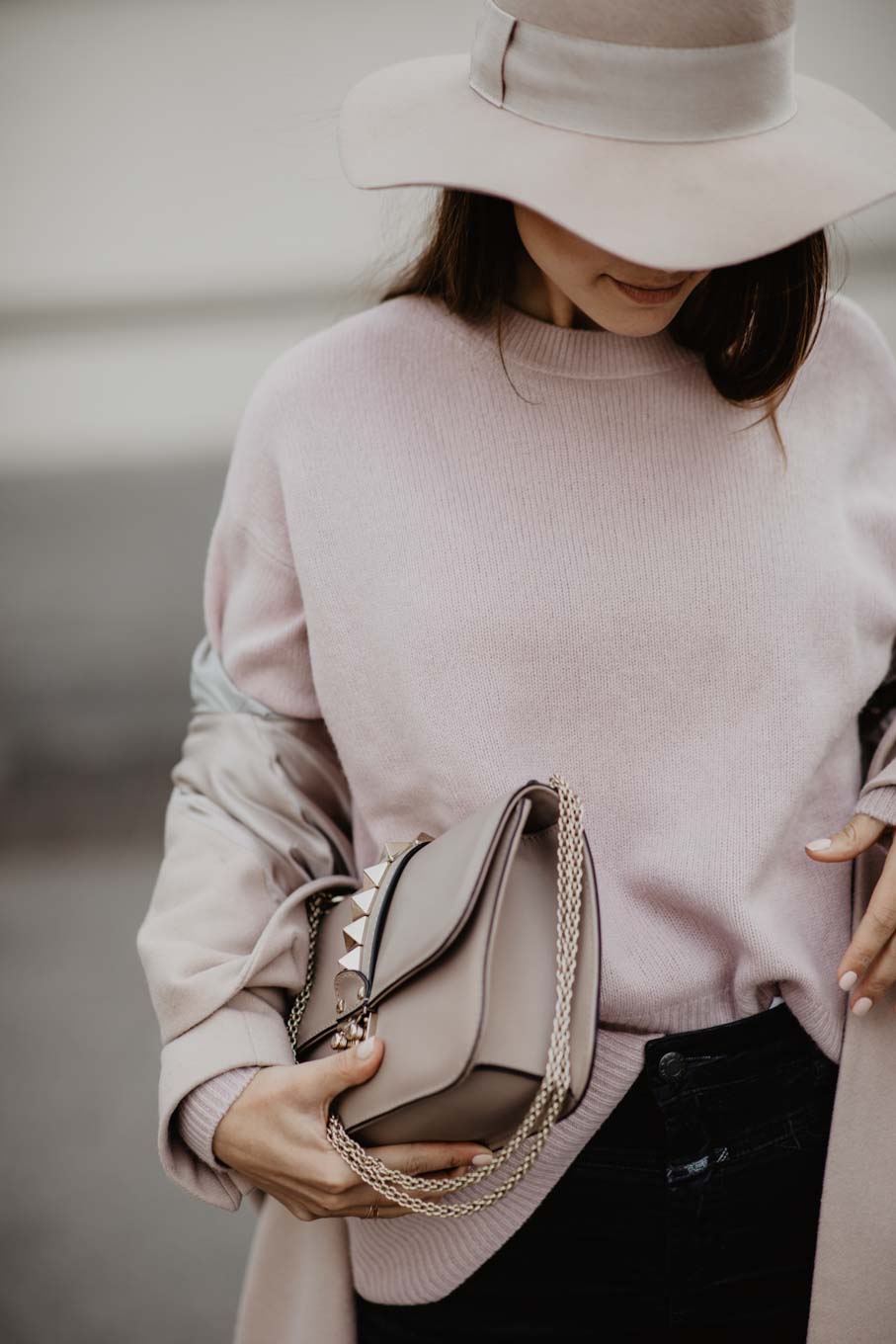 Outfit: Blush Pink In Winter | you rock my life