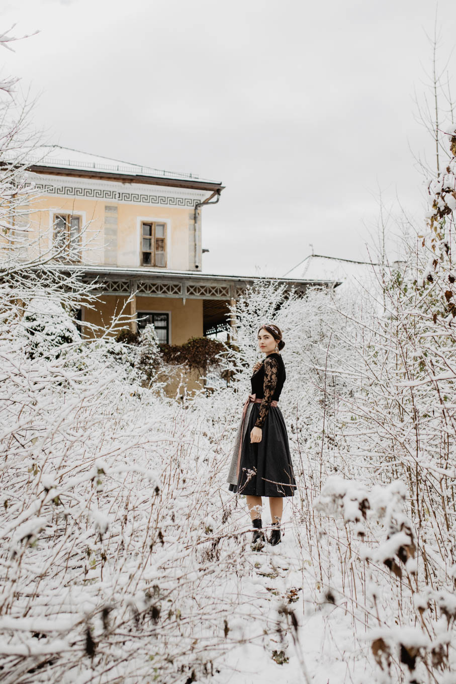 How To Style A Dirndl In Winter | you rock my life