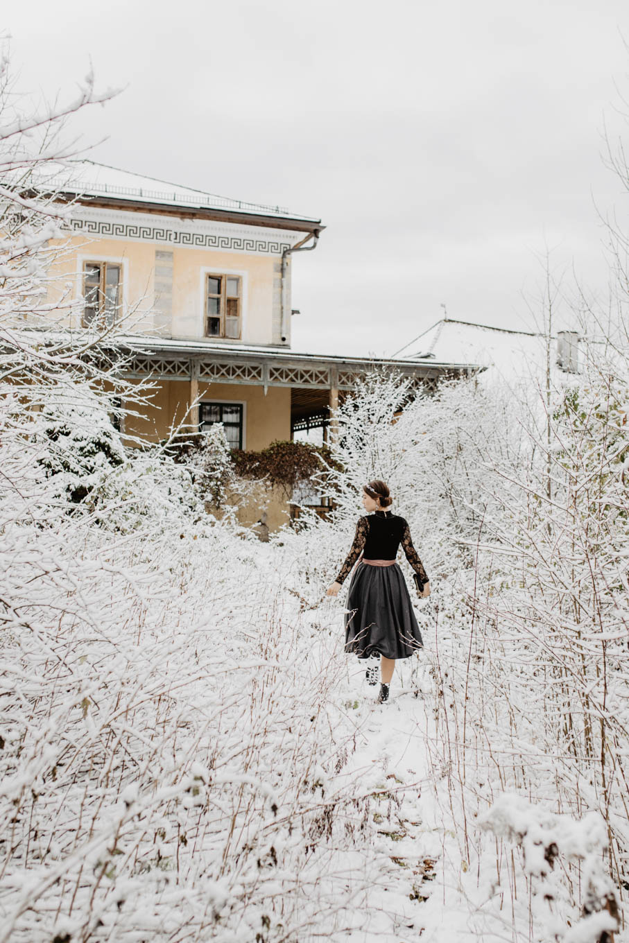 How To Style A Dirndl In Winter | you rock my life