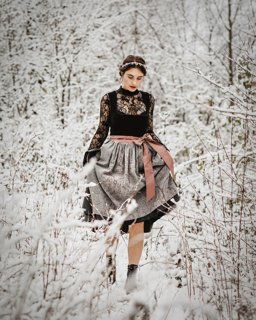 How To Style A Dirndl In Winter | you rock my life