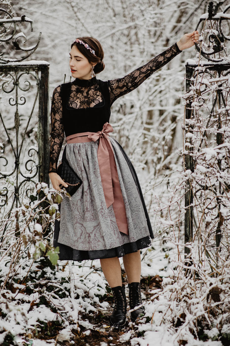 How To Style A Dirndl In Winter | you rock my life