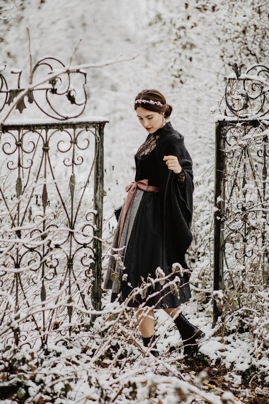 How To Style A Dirndl In Winter | you rock my life