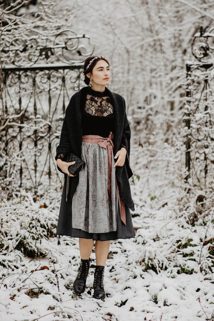 How To Style A Dirndl In Winter | you rock my life