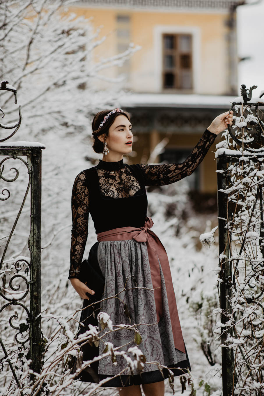 How To Style A Dirndl In Winter | you rock my life