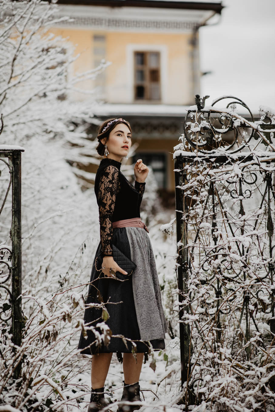 How To Style A Dirndl In Winter | you rock my life