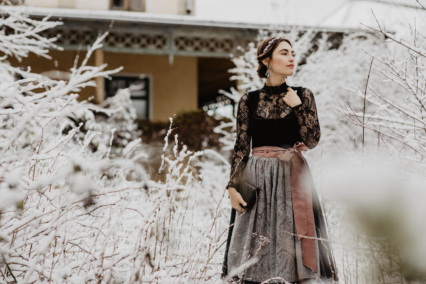 How To Style A Dirndl In Winter | you rock my life