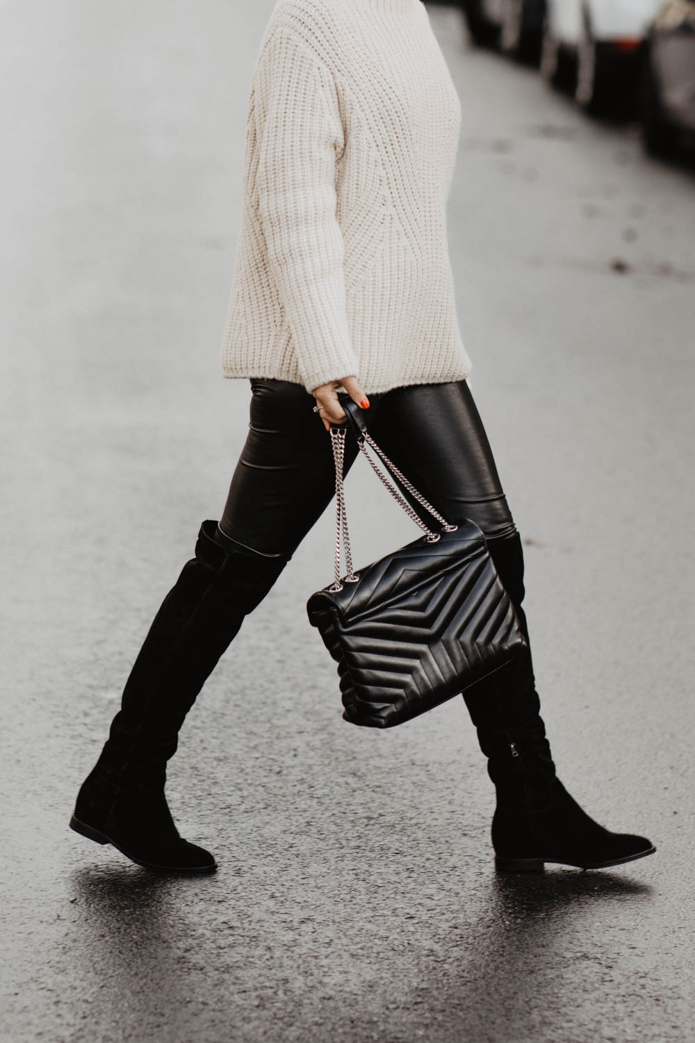 OUTFIT: Over the knee, over the moon! Overknee Boots - You rock my life