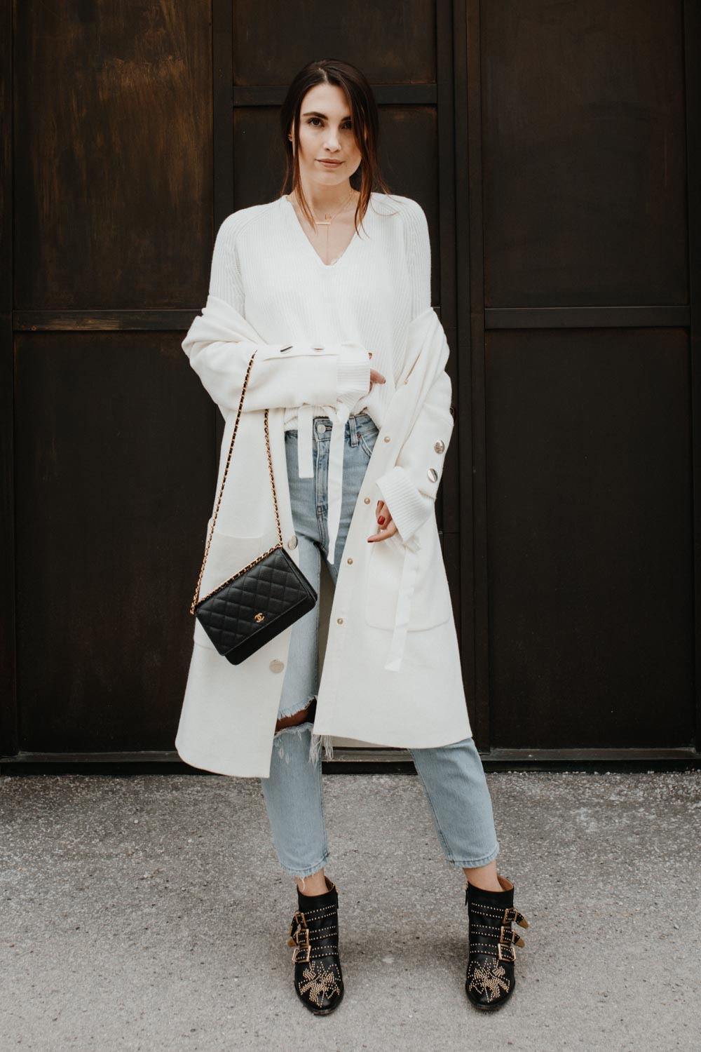 How To Wear: White In Winter - Outfit | you rock my life