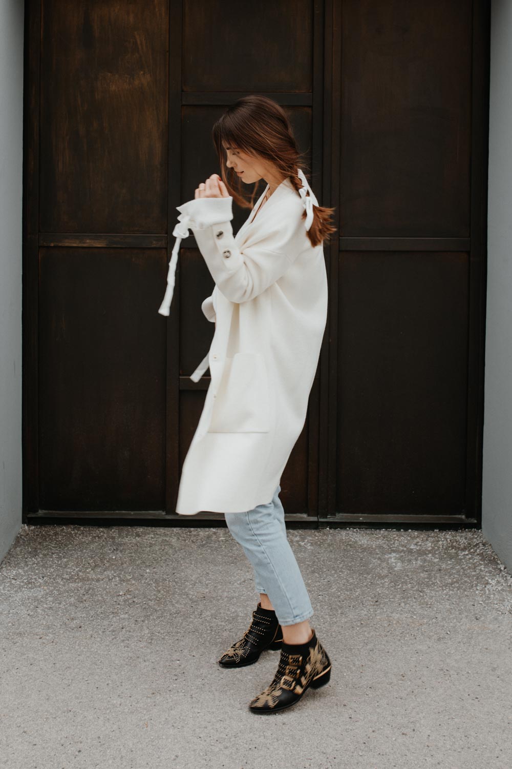 How To Wear: White In Winter - Outfit | you rock my life