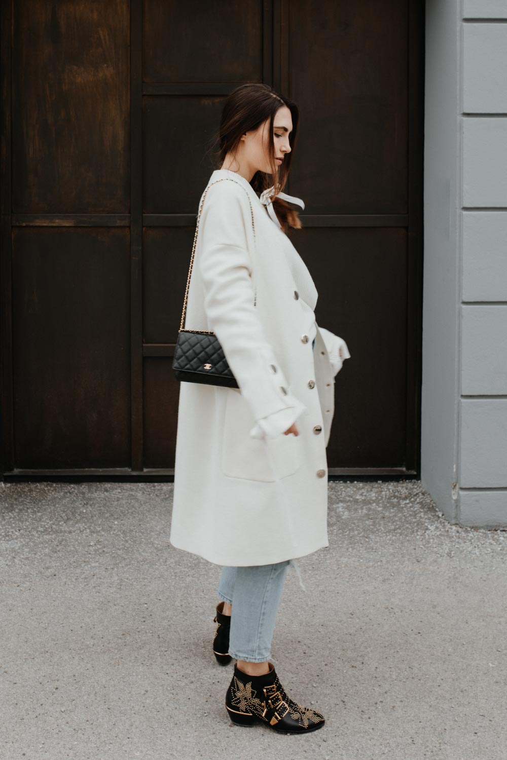 How To Wear: White In Winter - Outfit | you rock my life