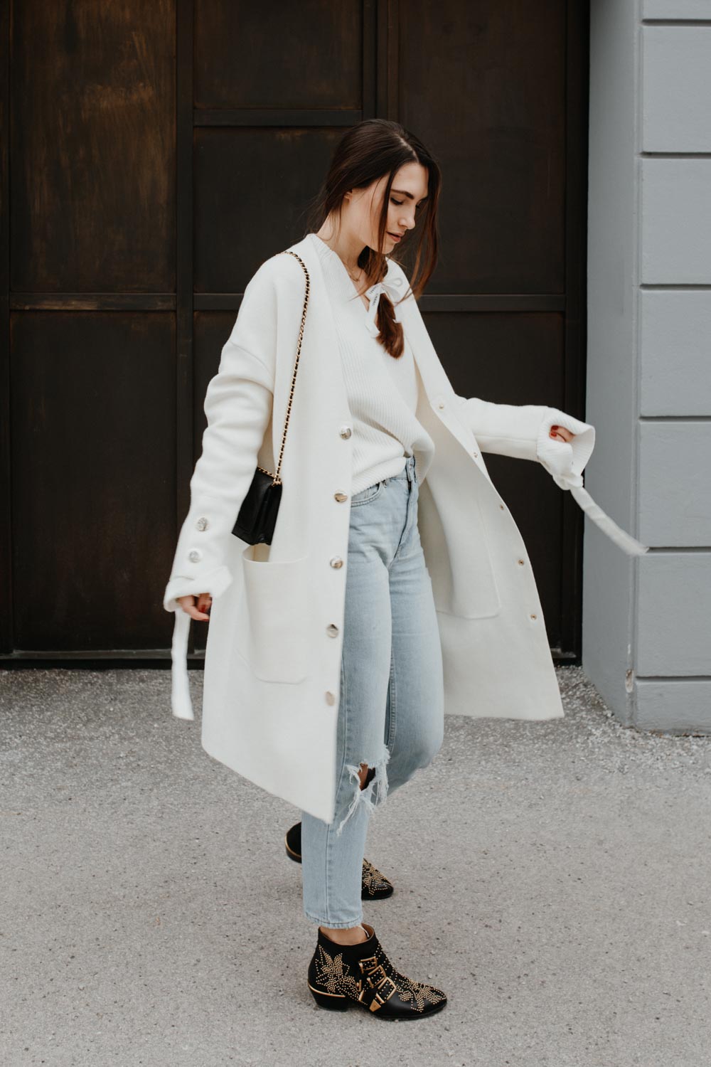 How To Wear: White In Winter - Outfit | you rock my life