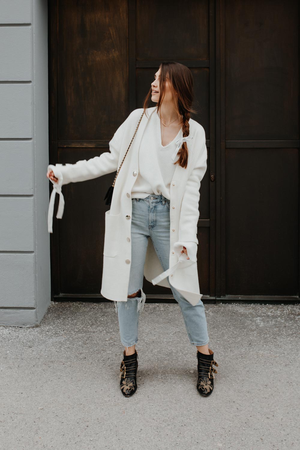 How To Wear: White In Winter - Outfit | you rock my life