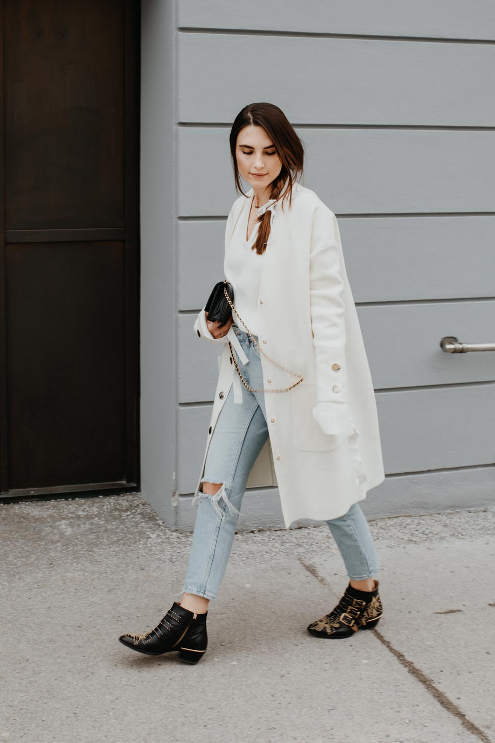 How To Wear: White In Winter - Outfit | you rock my life