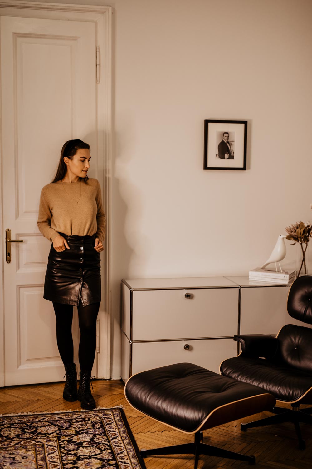 Outfit: Office Days - Leather Skirt | You Rock My Life