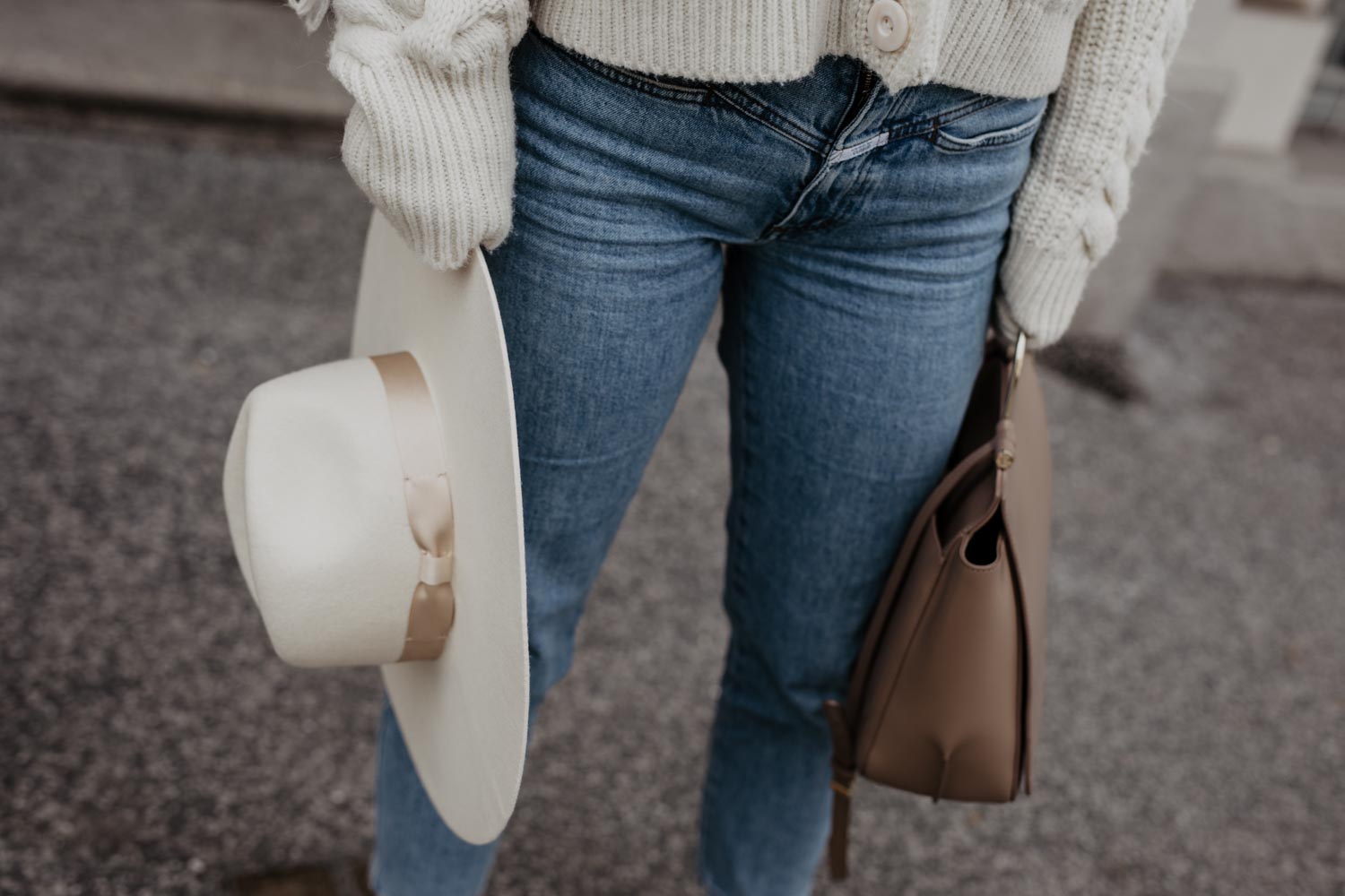 Outfit: J'adore - Closed Jeans, Lack Of Color Hat, Isabel Marant Nowles Boots, Edited Sweater, Aigner Lexi Bag | You rock my life - ninawro