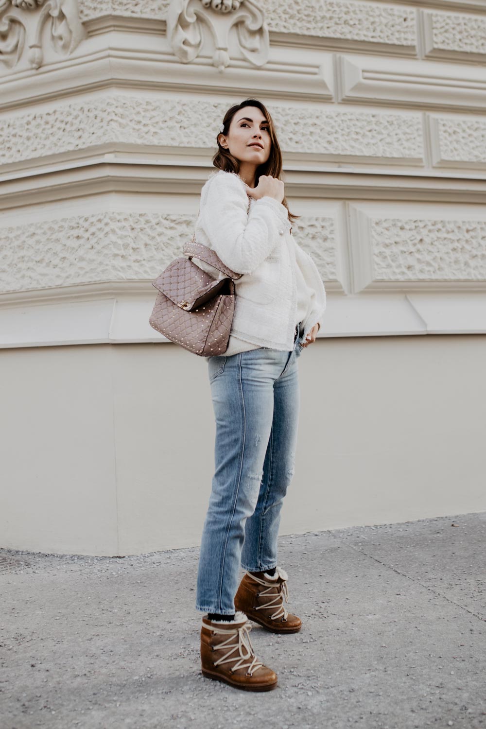 valentino rockstud outfit ideas