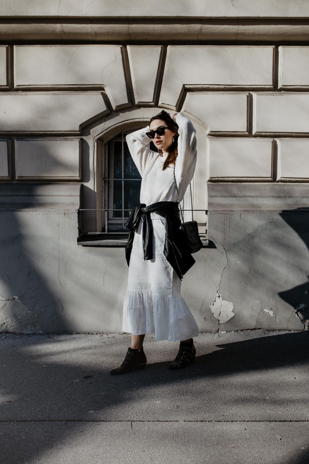 OUTFIT: 50 Shades Of White - Spring Outfit | You Rock My Life