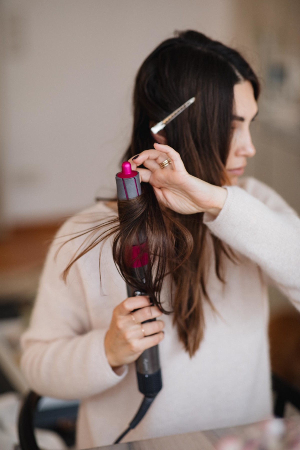 It's a Wrap Dyson Airwrap Beach Waves Tutorial You Rock My Life